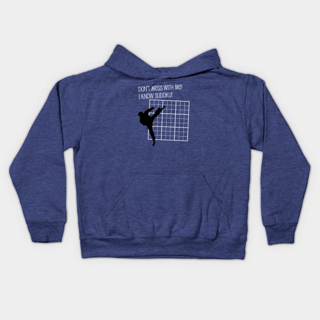 Sudoku master Kids Hoodie by Tetrax